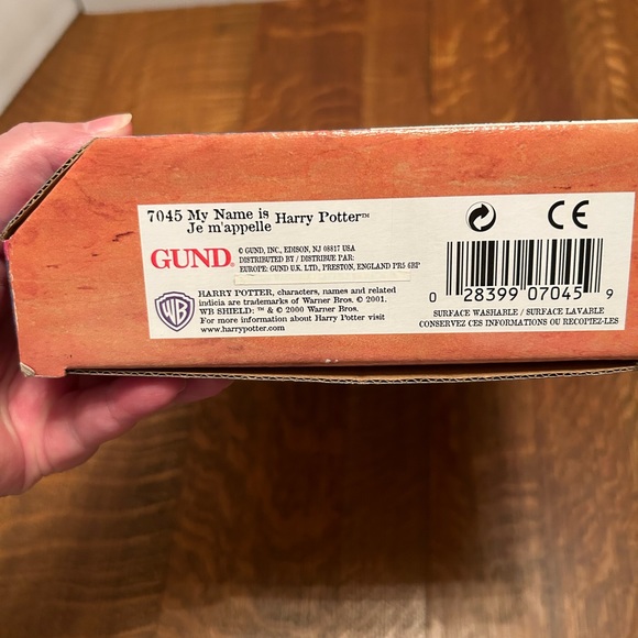 Vintage 11” Harry Potter Soft Body Posable Doll by Gund in Unopened Box - Picture 2 of 3